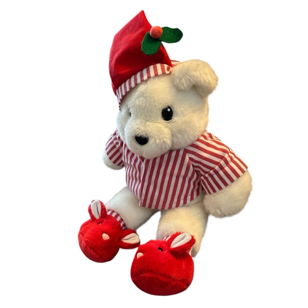 Vintage 1989 San Francisco Music Box Co 15” musical bedtime plush bear - Picture 2 of 9